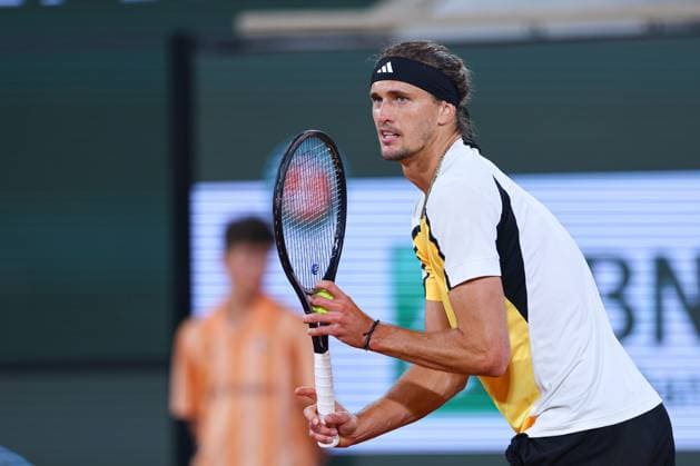 2024.06.01 Paryz Tenis French Open Roland Garros 2024 Alexander Zverev - Tallon Griekspoor N Z Alexander Zverev Foto Pawel Andrachiewicz PressFocus 2024.06.01 Paris Tennis French Open Roland Garros 2024 Alexander Zverev - Tallon Griekspoor Alexander Zverev Photo Pawel Andrachiewicz PressFocus NEWSPIX.PL --- Newspix.pl  20240601_PF_PA313
