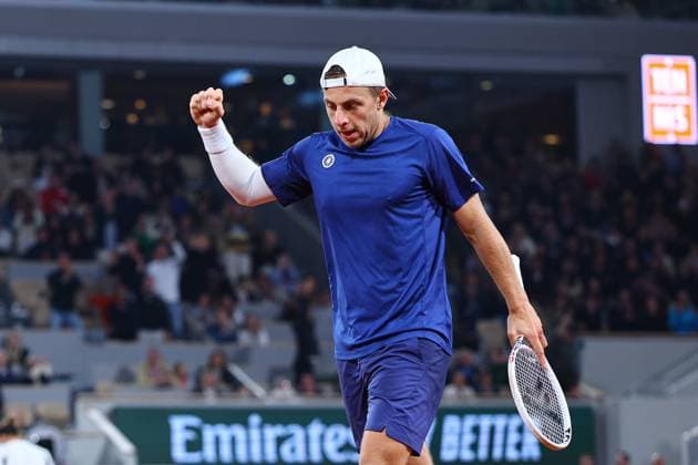 2024.06.01 Paryz Tenis French Open Roland Garros 2024 Alexander Zverev - Tallon Griekspoor N Z Tallon Griekspoor Foto Pawel Andrachiewicz PressFocus 2024.06.01 Paris Tennis French Open Roland Garros 2024 Alexander Zverev - Tallon Griekspoor Tallon Griekspoor Photo Pawel Andrachiewicz PressFocus NEWSPIX.PL --- Newspix.pl  20240601_PF_PA320