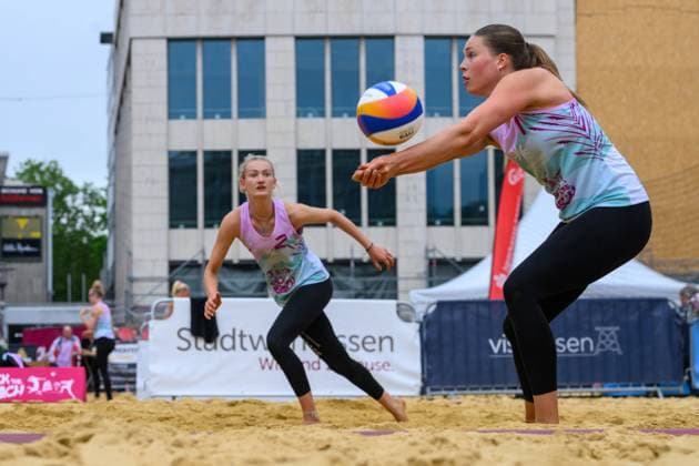 Rock The Beach Tour, Essen, 01 06 2024 Lina Hesse, Emma Gangey Rock The Beach Tour, Essen on 01 06 2024 Copyright: xBEAUTIFULxSPORTS PeterxWeberx