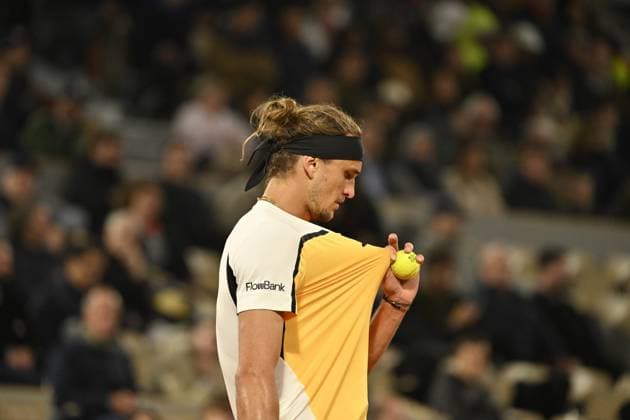 Tennis : Roland Garros 2024 - France - Alexander Zverev - Allemagne Tennis : Roland Garros 2024 - France - 01 06 2024 ChrysleneCaillaud Panoramic 
