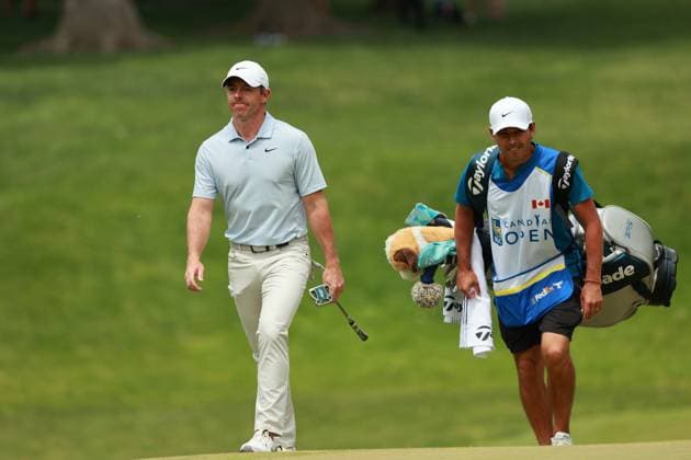 RBC Canadian Open Rory McIlroy of Northern Ireland approaches the third green during Day Three of the RBC Canadian Open at Hamilton Golf & Country Club, Ancaster, Ontario, Canada on Saturday, June 1, 2024. Ancaster Ontario United States  Copyright: xJorgexLemusx originalFilename:lemus-rbccanad240601_npIJe.jpg
