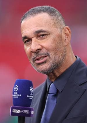 London, England, 1st June 2024. Ruud Gullit former player now TV pundit during the UEFA Champions League final match at Wembley Stadium, London. Picture credit should read: David Klein Sportimage EDITORIAL USE ONLY. No use with unauthorised audio, video, data, fixture lists, club league logos or live services. Online in-match use limited to 120 images, no video emulation. No use in betting, games or single club league player publications. SPI-3169-0046