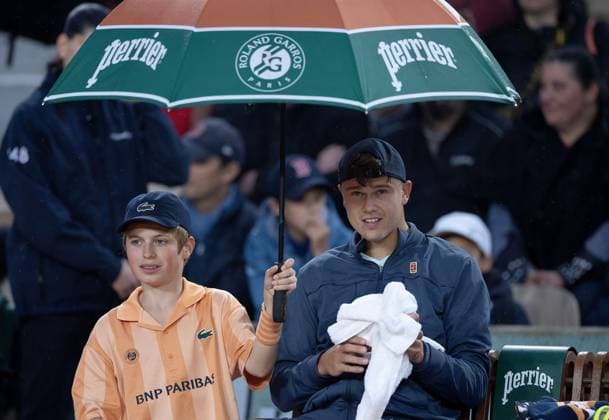 Holger Rune of Denmark in action French Open Tennis, Day 7, Tennis, Roland Garros, Paris, France - 01 June 2024  Copyright: xEllaxLing Shutterstockx 14516282am
