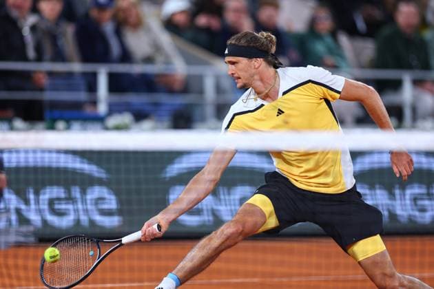 2024.06.01 Paryz Tenis French Open Roland Garros 2024 Alexander Zverev - Tallon Griekspoor N Z Alexander Zverev Foto Pawel Andrachiewicz PressFocus 2024.06.01 Paris Tennis French Open Roland Garros 2024 Alexander Zverev - Tallon Griekspoor Alexander Zverev Photo Pawel Andrachiewicz PressFocus NEWSPIX.PL --- Newspix.pl  20240601_PF_PA337