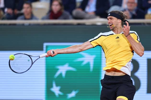 2024.06.01 Paryz Tenis French Open Roland Garros 2024 Alexander Zverev - Tallon Griekspoor N Z Alexander Zverev Foto Pawel Andrachiewicz PressFocus 2024.06.01 Paris Tennis French Open Roland Garros 2024 Alexander Zverev - Tallon Griekspoor Alexander Zverev Photo Pawel Andrachiewicz PressFocus NEWSPIX.PL --- Newspix.pl  20240601_PF_PA340