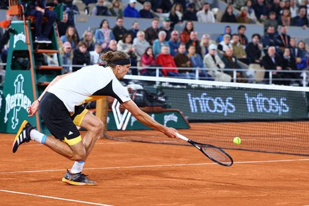 2024.06.01 Paryz Tenis French Open Roland Garros 2024 Alexander Zverev - Tallon Griekspoor N Z Alexander Zverev Foto Pawel Andrachiewicz PressFocus 2024.06.01 Paris Tennis French Open Roland Garros 2024 Alexander Zverev - Tallon Griekspoor Alexander Zverev Photo Pawel Andrachiewicz PressFocus NEWSPIX.PL --- Newspix.pl  20240601_PF_PA347