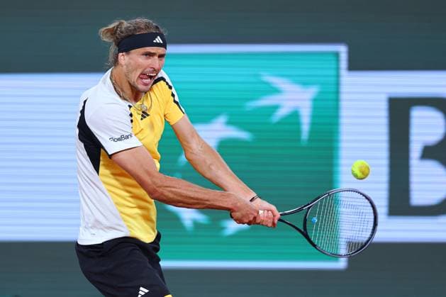 2024.06.01 Paryz Tenis French Open Roland Garros 2024 Alexander Zverev - Tallon Griekspoor N Z Alexander Zverev Foto Pawel Andrachiewicz PressFocus 2024.06.01 Paris Tennis French Open Roland Garros 2024 Alexander Zverev - Tallon Griekspoor Alexander Zverev Photo Pawel Andrachiewicz PressFocus NEWSPIX.PL --- Newspix.pl  20240601_PF_PA353
