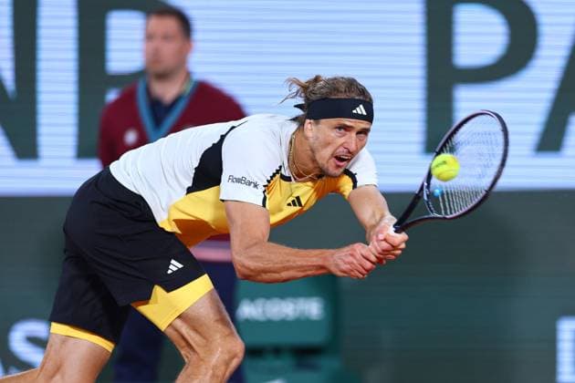2024.06.01 Paryz Tenis French Open Roland Garros 2024 Alexander Zverev - Tallon Griekspoor N Z Alexander Zverev Foto Pawel Andrachiewicz PressFocus 2024.06.01 Paris Tennis French Open Roland Garros 2024 Alexander Zverev - Tallon Griekspoor Alexander Zverev Photo Pawel Andrachiewicz PressFocus NEWSPIX.PL --- Newspix.pl  20240601_PF_PA354