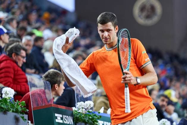 2024.06.01 Paryz Tenis French Open Roland Garros 2024 Hubert Hurkacz - Denis Shapovalov N Z Hubert Hurkacz Foto Pawel Andrachiewicz PressFocus 2024.06.01 Paris Tennis French Open Roland Garros 2024 Hubert Hurkacz - Denis Shapovalov Hubert Hurkacz Photo Pawel Andrachiewicz PressFocus NEWSPIX.PL --- Newspix.pl  20240601_PF_PA379