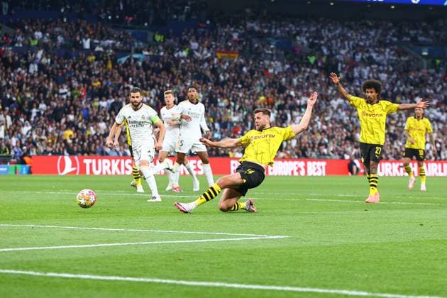 SOCCER - UEFA CL, Dortmund vs Madrid LONDON,ENGLAND,01.JUN.24 - SOCCER - UEFA Champions League, final, Borussia Dortmund vs Real Madrid CF. Image shows Niclas Fuellkrueg (Dortmund).  GEPAxpictures xMichaelxZemanek