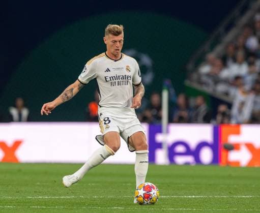 Football, Men, Season 2023 2024, Champions League Final , Borussia Dortmund Real Madrid, Toni Kroos Real Madrid , 01 06 2024, Copyright: xSebastianxRäppold MatthiasxKochx