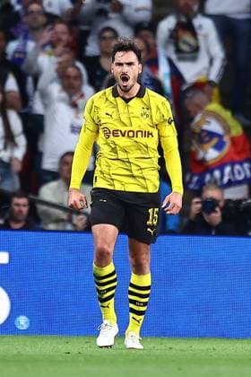 SOCCER - UEFA CL, Dortmund vs Madrid LONDON,ENGLAND,01.JUN.24 - SOCCER - UEFA Champions League, final, Borussia Dortmund vs Real Madrid CF. Image shows Mats Hummels (Dortmund).  GEPAxpictures xMichaelxZemanek