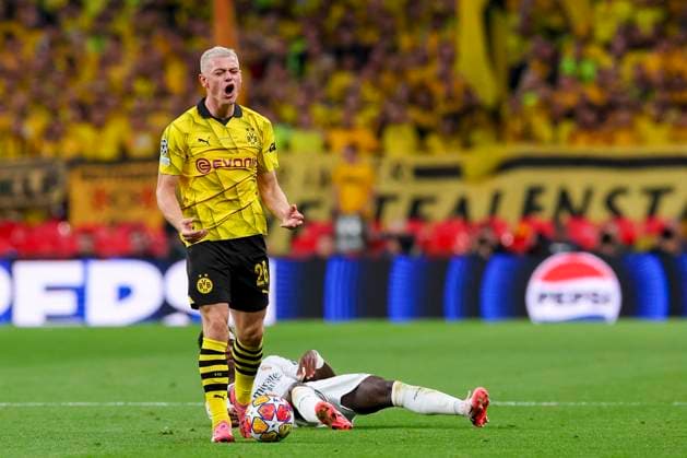 Julian Ryerson (Borussia Dortmund) looks dejected, UEFA Champions League 2023 24 - Final, Borussia Dortmund vs Real Madrid CF, Wembley Stadium, June 1, 2024, London, United Kingdom.