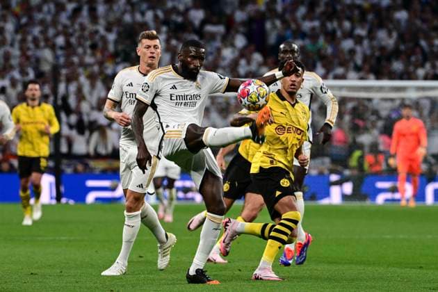 Antonio Ruediger 22 Madrid , Borussia Dortmund vs Real Madrid, Football, Champions League, Final, 01 06 2024 London London UK Copyright: xkolbert-press MarcxNiemeyerx