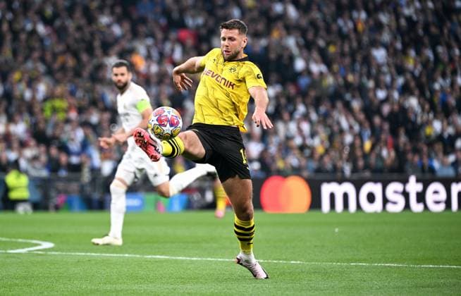 Football, Champions League Final, Season 2023 2024, Wembley Stadium London Bor Dortmund Real Madrid UEFA REGULATIONS PROHIBIT ANY USE OF PHOTOGRAPHS AS IMAGE SEQUENCES AND OR QUASI VIDEO