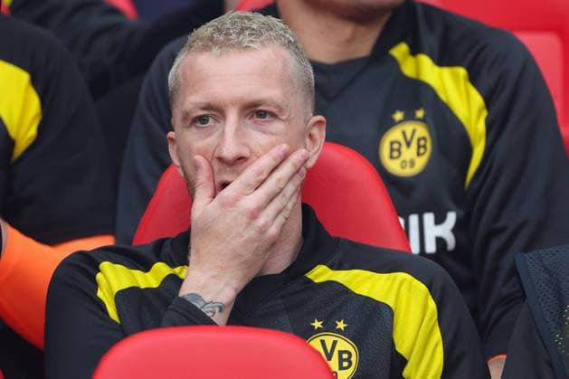 UEFA Champions League Final 2024 Borussia Dortmund Real Madrid on 01 06 2024 at Wembley Stadium in London Marco Reus Dortmund 11 dissatisfied, disappointed, disappointed, dejected MH