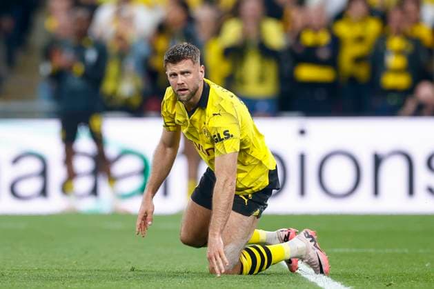 Niclas Fuellkrug (Borussia Dortmund) looks dejected, UEFA Champions League 2023 24 - Final, Borussia Dortmund vs Real Madrid CF, Wembley Stadium, June 1, 2024, London, United Kingdom.