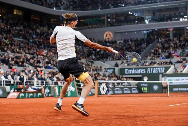 TENNIS - French Open 2024 PARIS,FRANCE,01.JUN.24 - TENNIS - ATP, Tennis Herren World Tour, French Open, Roland Garros, Grand Slam. Image shows Alexander Zverev (GER).  GEPAxpictures xPatrickxSteiner