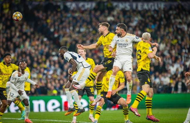 London, England 01st Jun 2024 Goal for 0 1 by Dani Carvajal Real vs Niclas Füllkrug BVB Borussia Dortmund Real Madrid Champions League Final 01 06 2024