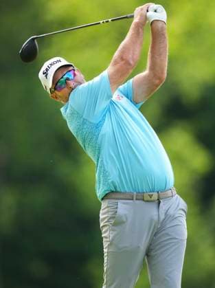 June 1, 2024, Hamilton, On, CANADA: Ryan Fox tees off on the fourth hole during the Canadian Open in Hamilton, Ont., on Saturday, June 1, 2024. Canada News - June 1, 2024  - ZUMAc35_ 20240601_zaf_c35_089 Copyright: xNathanxDenettex