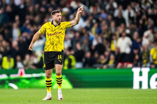 240601 Niclas Fullkrug of Dortmund during the UEFA Champions League final between Dortmund and Real Madrid on June 1, 2024 in London Photo Petter Arvidson BILDBYRAN kod PA PA0818 fotboll football soccer fotball champions league final dortmund real madrid bbeng bbauto  Copyright: PETTERxARVIDSON BB240601PA210