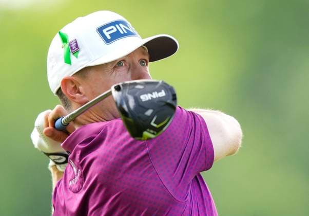 June 1, 2024, Hamilton, On, CANADA: Canadian Mackenzie Hughes hot this tee shot on the fourth hole during the Canadian Open in Hamilton, Ont., on Saturday, June 1, 2024. Canada News - June 1, 2024  - ZUMAc35_ 20240601_zaf_c35_091 Copyright: xNathanxDenettex
