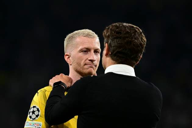 Marco Reus 11 Borussia Dortmund disappointed with head coach Edin Terzic Borussia Dortmund , Borussia Dortmund vs Real Madrid, Football, Champions League, Final, 01 06 2024 London London UK Copyright: xkolbert-press MarcxNiemeyerx