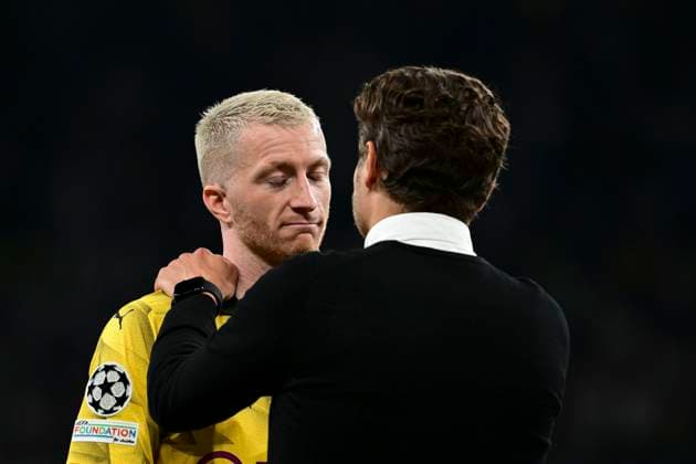 Marco Reus 11 Borussia Dortmund disappointed with head coach Edin Terzic Borussia Dortmund , Borussia Dortmund vs Real Madrid, Football, Champions League, Final, 01 06 2024 London London UK Copyright: xkolbert-press MarcxNiemeyerx