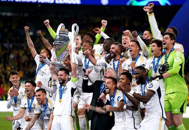Football, CL Final, Winner Real Madrid