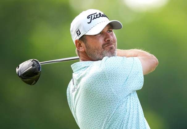 June 1, 2024, Hamilton, On, CANADA: Sean O Hair tees off on the fourth hole during the Canadian Open in Hamilton, Ont., on Saturday, June 1, 2024. Canada News - June 1, 2024  - ZUMAc35_ 20240601_zaf_c35_113 Copyright: xNathanxDenettex