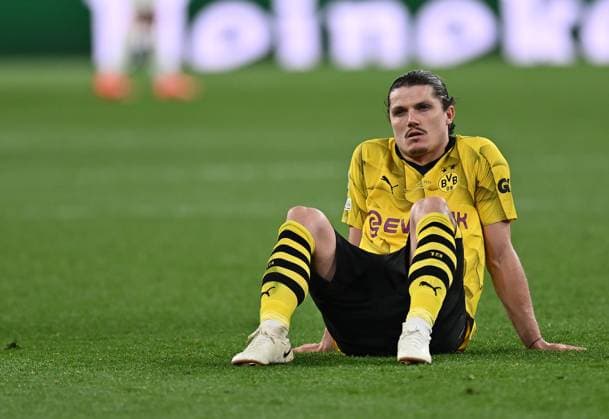 01 06 2024, xfux, Football UEFA Champions League Final 2024, Borussia Dortmund Real Madrid, emspor, v l Marcel Sabitzer Borussia Dortmund enttaeuscht, enttaeuscht schauend, dissapointed DFL DFB REGULATIONS PROHIBIT ANY USE OF PHOTOGRAPHS as IMAGE SEQUENCES and or QUASI VIDEO London