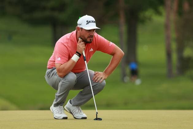 RBC Canadian Open Andrew Novak of the United State lines up his putt on the 9th green during Day Three of the RBC Canadian Open at Hamilton Golf & Country Club, Ancaster, Ontario, Canada on Saturday, June 1, 2024. Ancaster Ontario United States  Copyright: xJorgexLemusx originalFilename:lemus-rbccanad240601_np0uQ.jpg