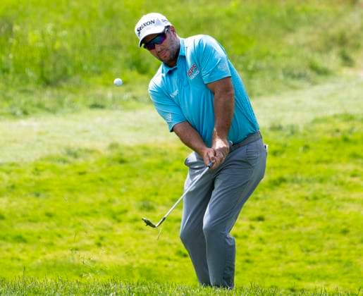 June 1, 2024, Hamilton, On, CANADA: Ryan Fox, of New Zealand, chips onto the green on the 3rd hole in the 3rd round of the Canadian Open in Hamilton on Saturday June 1, 2024. Canada News - June 1, 2024  - ZUMAc35_ 20240601_zaf_c35_127 Copyright: xFrankxGunnx