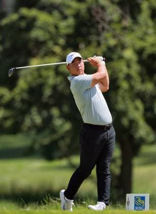RBC Canadian Open Tom Kim of Seoul, Republic of Korea hits from the 15th tee during the third round of the RBC Canadian Open at Hamilton Golf & Country Club in Ancaster, Ontario, Canada, on Saturday, June 1, 2024. Ancaster Ontario United States  Copyright: xAmyxLemusx originalFilename:lemus-rbccanad240601_npTD7.jpg