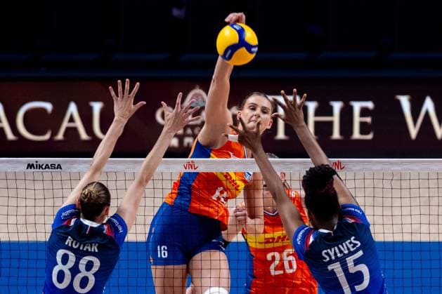 Volleyball, Women, Nations League, France - Netherlands