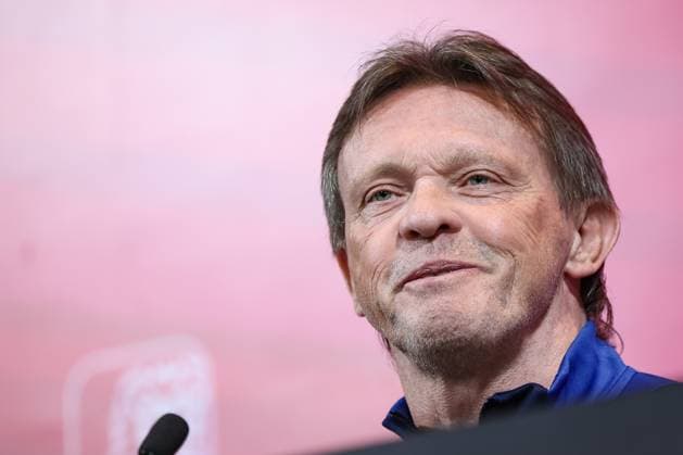 RBFA sports director Football Frank Vercauteren pictured during a press conference, PK, Pressekonferenz of the Belgian national soccer team Red Devils, at the Royal Belgian Football Association s training center in Tubize, Sunday 02 June 2024. The Red Devils are preparing for the Euro 2024 European Championships in Germany. BRUNOxFAHY  x93829347x