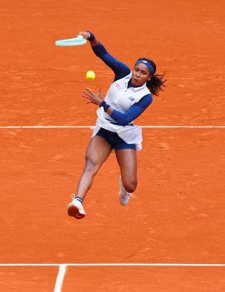 Coco Gauff in fourth round action French Open Tennis, Day 8, Tennis, Roland Garros, Paris, France - 02 June 2024  Copyright: xJavierxGarcia Shutterstockx 14519127p