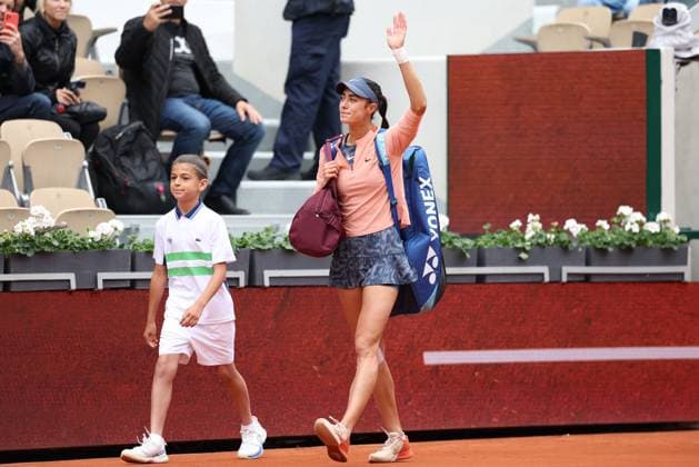 ROLAND GARROS 2024 Thierry Larret Maxppp. Tennis. Roland Garros 2024. Internationaux de France de tennis. Stade Roland Garros, Paris (75). Le 2 juin 2024. Court Suzanne Langlen : OLga DANILOVIC (SRB) vs Marketa VONDROUSSA (CZE) PARIS (75) STADE ROLAND GARROS PARIS ILE DE FRANCE FRANCE  Copyright: xThierryxLarret MAXPPPxThierryxLarretx TL_20240602_0004 0492781302st