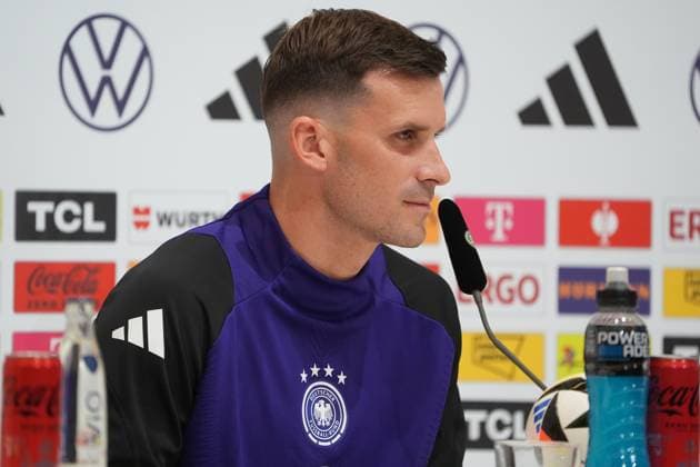 Pascal Groß Germany Germany Herzo Base 02 06 2024 Press conference Germany, Home Ground World of Adidas, Herzogenaurach