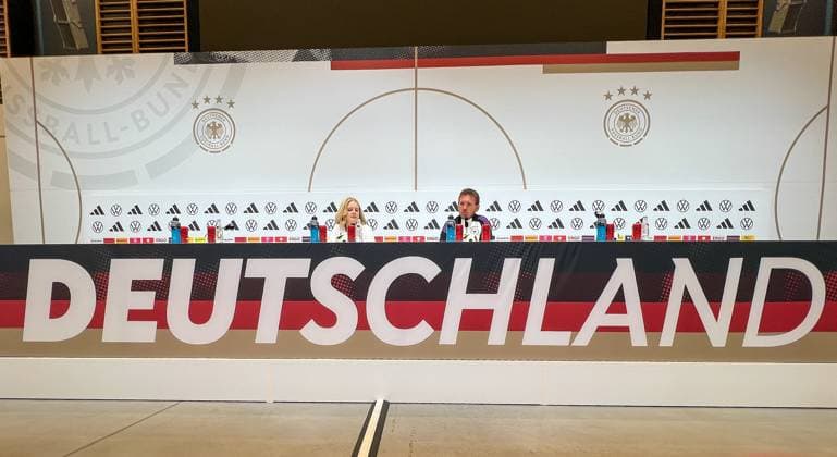 National coach Julian Nagelsmann Germany Germany Herzo Base 02 06 2024 Press conference Germany, Home Ground World of Adidas, Herzogenaurach