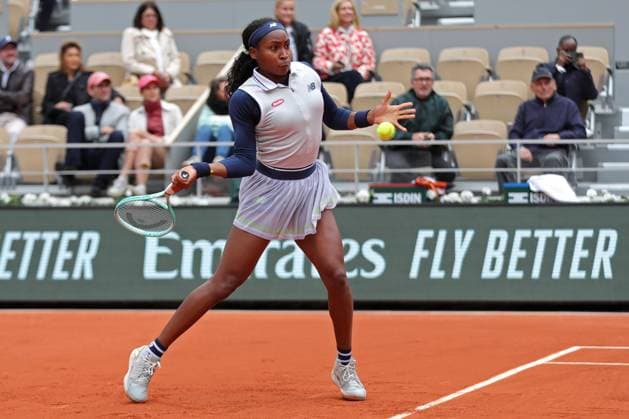 2nd June 2024; Roland Garros, Paris, France; 2024 French Open Tennis tournament, Day 8; Coco Gauff in the third round during her win against Elisabetta Cocciaretto (Ita)  ActionPlus12650141 JonxBromley