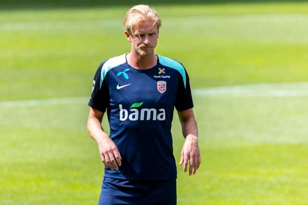 A national football team Oslo 20240602 Morten Thorsby during the mens national teams training session at Ullevaal Stadium on Sunday ahead of the private international matches against Kosovo and Denmark Photo Frederik Ringnes NTB Oslo Norway EDITORIAL USE ONLY RESTRICTED USE FOR BETTING COMPANIES  Copyright: xFrederikxRingnesx xNTBx