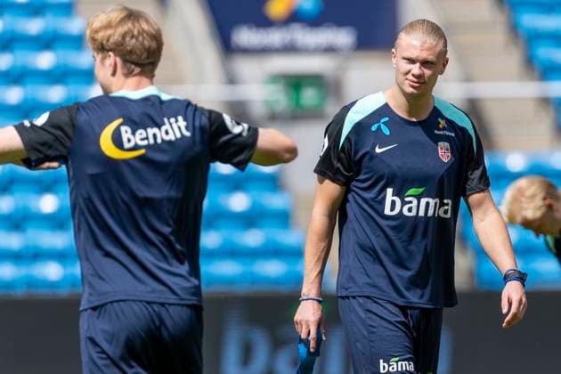 EURO 2024, Norway national team training and press conference