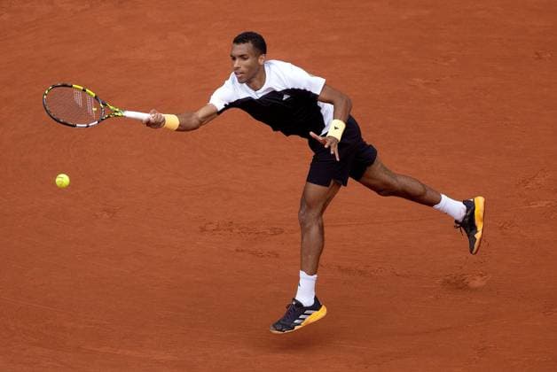 Felix Auger Aliassime of Canada in action French Open Tennis, Day 8, Tennis, Roland Garros, Paris, France - 02 June 2024  Copyright: xEllaxLing Shutterstockx 14519128u
