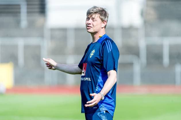 240602 Head coach Jon Dahl Tomasson of Sweden of Sweden during a training session on June 2, 2024 in Malmö Photo Christian Örnberg BILDBYRAN COP 166 CO0420 fotboll football soccer fotball landskamp träning practice training sverige sweden sverige a bbeng  Copyright: CHRISTIANxÖRNBERG BB240602CO024