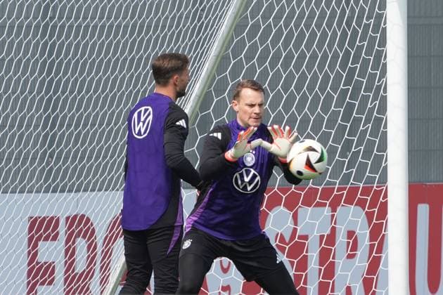 Goalkeeper Goalie Manuel Neuer Germany Germany Herzo Base 02 06 2024 Training Germany, Home Ground World of Adidas, Herzogenaurach