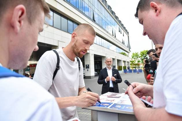2024.06.02 Warszawa pilka nozna reprezentacja Polski Przyjazd reprezentacji Polski N z Bartosz Salamon Foto Pawel Bejnarowicz PressFocus 2024.06.02 Warszawa Football - Polish national team, Nationalteam Przyjazd reprezentacji Polski Bartosz Salamon Credit: Pawel Bejnarowicz PressFocus NEWSPIX.PL --- Newspix.pl  20240602PB1319