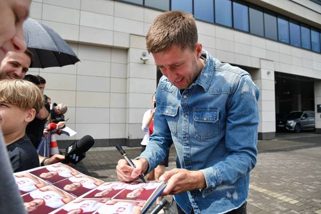 2024.06.02 Warszawa pilka nozna reprezentacja Polski Przyjazd reprezentacji Polski N z Taras Romanczuk Foto Pawel Bejnarowicz PressFocus 2024.06.02 Warszawa Football - Polish national team, Nationalteam Przyjazd reprezentacji Polski Taras Romanczuk Credit: Pawel Bejnarowicz PressFocus NEWSPIX.PL --- Newspix.pl  20240602PB1337