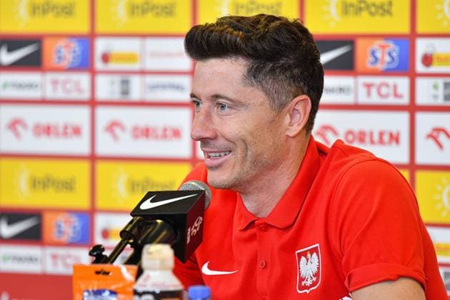 2024.06.02 Warszawa pilka nozna reprezentacja Polski Konferencja reprezentacji Polski N z Robert Lewandowski Foto Pawel Bejnarowicz PressFocus 2024.06.02 Warszawa Football - Polish national team, Nationalteam Konferencja reprezentacji Polski Robert Lewandowski Credit: Pawel Bejnarowicz PressFocus NEWSPIX.PL --- Newspix.pl  20240602PB1352