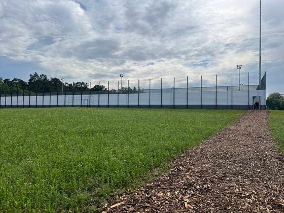 Fenced training pitch at Home Ground Herzo Base 02 06 2024 Training Germany, Home Ground World of Adidas, Herzogenaurach